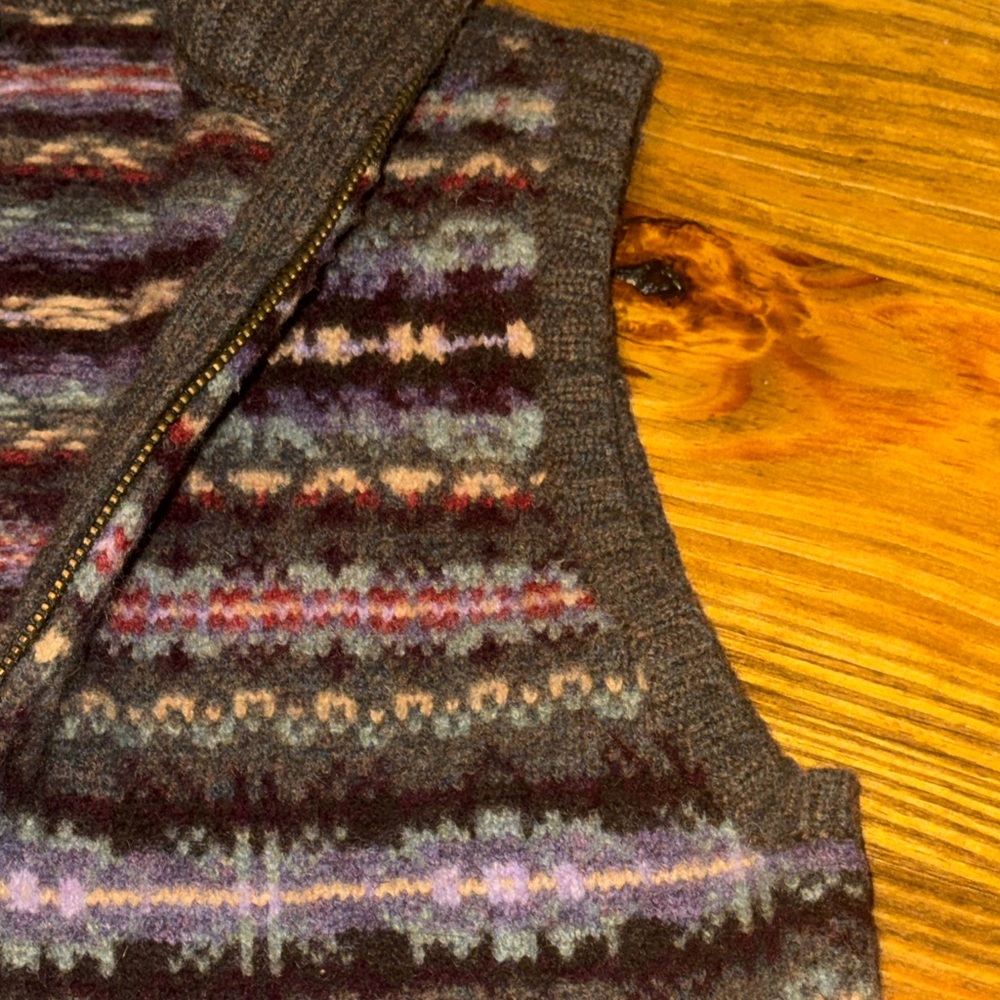 Lauren Ralph Lauren Striped Knit Vest - Picture 5 of 8
